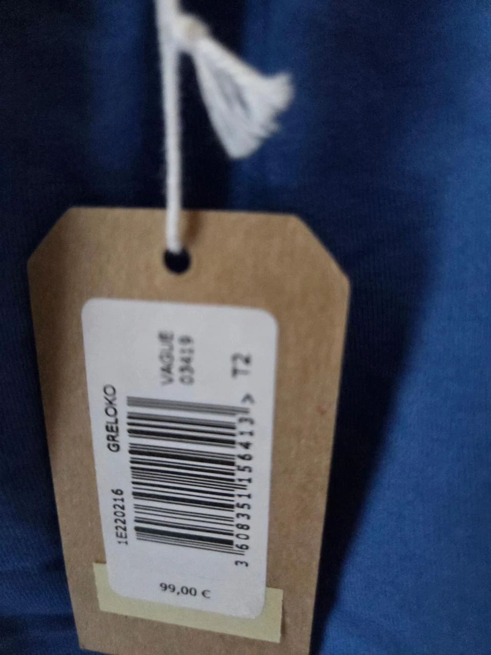 Robe leve Des Petits Hauts azul cobalto • Tamanho 2 (40/42) • Fluida • Nova – photo 5